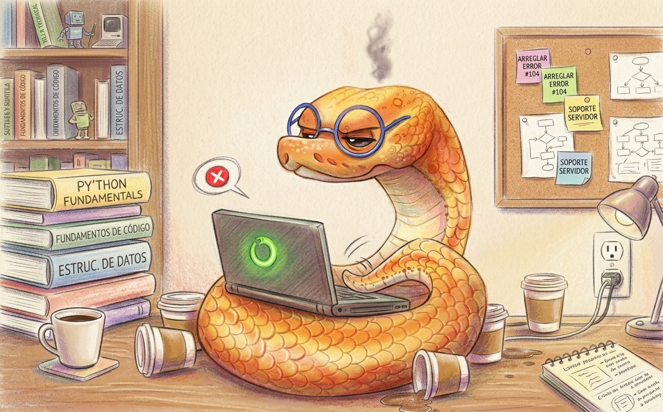 Python comic